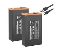 Compatible For Moultrie Edge Battery，For Mag Edge Series Cameras 2,PRO,2 PRO Cellular Trail Hunting(2 Battery)