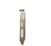 Compatible for MSI Black Plated I/O Shield Bezel Bracket fits GT710 730K 610 520 640