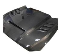 Compatible For Mustang 2015 2016 2017 2018 2019 2020 2021 2022 Real Carbon Fiber Car Front Engine Hood Vent Cover(Single Layer Carbon1)