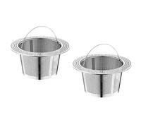 Compatible for Nama，J2 EMECE-Cold Press Juicer- Stainless Steel Pulp Strainer& Secondary Filter 2PCS