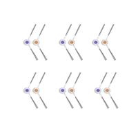 Compatible for Narwal Freo X Ultra/Freo X Plus. Side Brush Replacement Parts for The Robot Vacuum Cleaner and Mop.(12PCS)