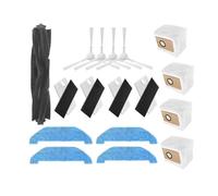 Compatible For Neabot NoMo Q11. Vacuum Cleaner.Vacuum Cleaner Accessories. Clean The Accessories. RS0030W. Roll Brush/dust Bag/mop Cloth/filter Replacement. (Size : SET C)