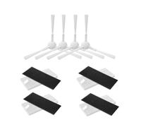 Compatible For Neabot NoMo Q11. Vacuum Cleaner.Vacuum Cleaner Accessories. Clean The Accessories. RS0030W. Roll Brush/dust Bag/mop Cloth/filter Replacement. (Size : Set A)