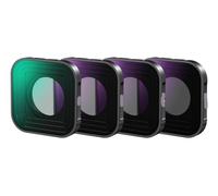 Compatible for NEEWER, CPL ND Filter for GoPro Hero 13 12 11 10 9, HD Multicoated Slim Neutral Density Circular Polarizer Action Camera Filter(4 Pack ND CPL Filter)