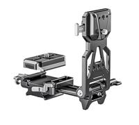 Compatible for NEEWER, Foldable V Mount Battery Plate with Arca Baseplate for RS3 RS4 Gimbal & Tripod
