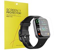 Compatible for Nerunsa Smart Watch Screen Protector, [6 Pack] Full Coverage TPU Clear Film Compatible with Nerunsa Q23 1.69" Smart Watch/Dotn Q23 1.69" SmartWatch/AZTTKIA Q23 1.69" SmartWatch (6 pack)