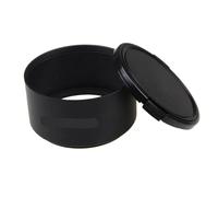 Compatible For Nikon 49mm Thread Lenses - Metal Lens Hood With Lens Cap Accessory Kit