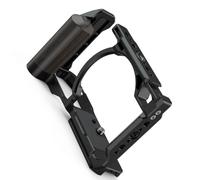 Compatible For Nikon ZR 6K Wooden Cage Kit | Multi threaded expansion slots support attachments for film and outdoor video creation(Black)