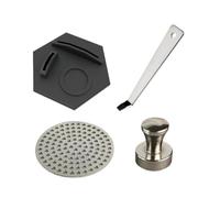 Compatible for Ninja，Cafe Luxe ES601/ES655/ES701 Coffee Maker Double Layer Filter 53mm Espresso Puck Screen with ABS Holder Magnet and Tool