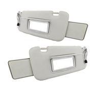 Compatible For Nissan Murano 2009-2014 Left Driver Car Right Side Interior Front Window Sunvisor Cover Shade Sunshade Shield Gray Sun Visor(Left-Right)