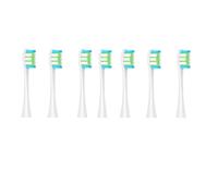 Compatible for Oclean - 7pcs Replacement Brush Heads, Fit Flow/X/X PRO/Z1/F1/One/Air 2/SE, Soft Dupont Bristle, Vacuum Packaging(7pcs Wgreen)