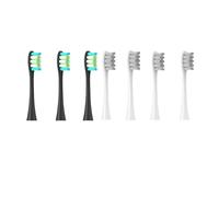 Compatible for Oclean - 7pcs Replacement Brush Heads, Fit Flow/X/X PRO/Z1/F1/One/Air 2/SE, Soft Dupont Bristle, Vacuum Packaging(3black 4 Grey)