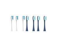 Compatible for Oclean 7pcs Replacement Heads Brush Heads Flow/X/X PRO/ Z1/ F1/ One/Air 2 /SE Soft Sonic Toothbrush Vacuum Bristle(Transparent)