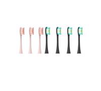 Compatible for Oclean 7pcs Replacement Heads Brush Heads Flow/X/X PRO/ Z1/ F1/ One/Air 2 /SE Soft Sonic Toothbrush Vacuum Bristle(Green)