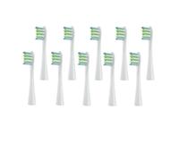 Compatible for Oclean， Replaceable Electric Toothbrush Brush Heads for X/X PRO/ Z1/ F1/One/Air 2/SE Soft Dupont Bristle Nozzles(10pcs Grey)