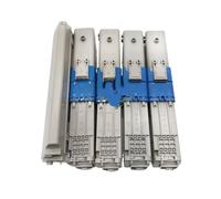 Compatible for OKI C332 Toner Cartridge (4pcs, KCMY) - Fits MC363/C332dn Copier Printer Series(C332)