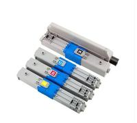 Compatible for OKI C510 C511 C530 C531 MC561 MC562 Series 5K High Yield Toner Cartridge 4Pcs