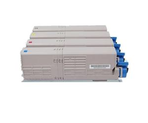 Compatible For OKI C712 C712dn 4PCS Toner 465076