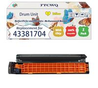 Compatible for Okidata OKI 43381704 43381703 43381702 43381701 Drum Unit Work for Okidata OKI C5600dn C5600n C5700dn C5700n Printers (1 Pack Yellow)