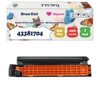 Compatible for Okidata OKI 43381704 Drum Unit Work for Okidata OKI C5600dn C5600n C5700dn C5700n C5650n C5750n C5650dn C5750dn C5500n Printers (1 Pack Magenta)