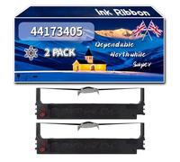 Compatible for Okidata OKI 44173405 Ink Ribbon, Work for Okidata OKI MicroLine 5720 5790 ECO Printers, Ink Ribbon ML-5720 ML-5790 (2-Pack Black)