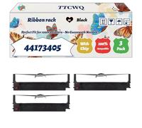 Compatible for Okidata OKI 44173405 Ribbon rack Work for Okidata OKI ML-5720 ML-5790 MicroLine 5720 5790 ECO Printers, with Chip, High Yield 5000 Pages, High-Definition Printing (3 Pack Black)