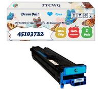 Compatible for Okidata OKI 45103722 Drum Unit Work for Okidata OKI ES9431 ES9541 Pro 9431DMe Pro 9431dn Pro 9431 Ed Pro Printers (1 Pack Cyan)