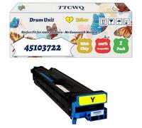 Compatible for Okidata OKI 45103722 Drum Unit Work for Okidata OKI ES9431 ES9541 Pro 9431DMe Pro 9431dn Pro 9431 Ed Pro Printers (1 Pack Yellow)