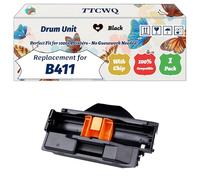 Compatible for Okidata OKI B411 Drum Unit Work for Okidata OKI B411 B412 B431 B432 B512 MB461 MB471 MB472 MB491 MB492 Printers (1 Pack Black)