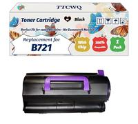 Compatible for Okidata OKI B721 Toner Cartridge Work for Okidata OKI B721 B731 MB760 MB770 Printers, with Chip, High Yield 18000 Pages, High-Definition Printing (1 Pack Black)