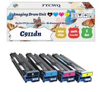 Compatible for Okidata OKI C911dn Imaging Drum Unit Work for Okidata OKI C911dnO C931 C931dn Printers, with Chip, High Yield 50000 Pages, High-Definition Printing (4-Pack BK/C/M/Y)