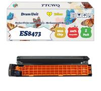 Compatible for Okidata OKI ES8473 Drum Unit Work for Okidata OKI ES8453 ES8473 Printers, with Chip, High Yield 30000 Pages, High-Definition Printing (1 Pack Yellow)