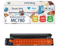 Compatible for Okidata OKI MC780 Drum Unit Work for Okidata OKI MC760 MC760dn MC770 MC770dn MC780 MC780dfn Printers, with Chip, High Yield 30000 Pages, High-Definition Printing (1 Pack Cyan)