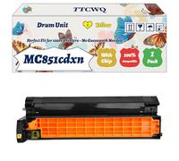 Compatible for Okidata OKI MC851cdxn Drum Unit Work for Okidata OKI MC851 MC861 MC851cdtn MC851cdxn MC861cdtn MC861cdxn MC851dn Printers (1 Pack Yellow)