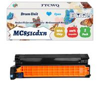 Compatible for Okidata OKI MC851cdxn Drum Unit Work for Okidata OKI MC851 MC861 MC851cdtn MC851cdxn MC861cdtn MC861cdxn MC851dn Printers (1 Pack Cyan)