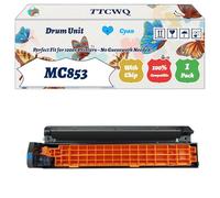 Compatible for Okidata OKI MC853 Drum Unit Work for Okidata OKI MC853dn MC853 MC853dnct MC853dnv MC873 MC873dn Printers, with Chip, High Yield 30000 Pages, High-Definition Printing (1 Pack Cyan)