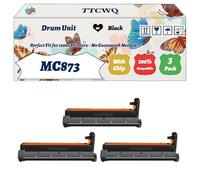 Compatible for Okidata OKI MC873 Drum Unit Work for Okidata OKI MC853 MC873 MC853dn MC873dn MC873dnct MC853dnct MC853dny Printers (3 Pack Black)