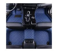 Compatible For ORA 5 Car Floor Mats All-weather Heavy Duty | Custom eco faux leather car mats set with trunk cargo mat. All-weather automotive(Blue)