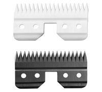 Compatible For Oster A5 1-4 Pcs Fast Feed Fast Feed Clipper Cutters Replacement Blade Fit Compatible For Wahl KM Series(2Pcs)