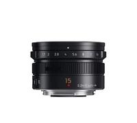 Compatible For Panasonic, 15mm F1.7 M4/3 Lens | Wide angle view, large aperture design, mirrorless photography, compact structure, smooth operation
