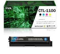 Compatible for Pantum CTL-1100 Toner Cartridges Work for Pantum CP1150DN CP1150DW CM1150DN CM1150DW CP1155DN CM1155ADN Series Printers, With Chip, Can Add Ink,Cyan-High Yield