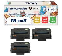 Compatible for Pantum PA-310H Toner Cartridges Work for Pantum P3100DN P3255DN P3500DN P3500DW Printers, with Chip, High Yield 6000 Pages, High-Definition Printing (3 Pack Black)
