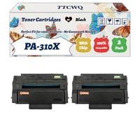 Compatible for Pantum PA-310X Toner Cartridges Work for Pantum P3100DN P3255DN P3500DN P3500DW Printers, with Chip, High Yield 10000 Pages, High-Definition Printing (2-Pack Black)