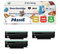 Compatible for Pantum PA210E Toner Cartridge Work for Pantum P2500 P2500W P2502 P2502W P2508W M6500NW M6500N M6500W Printers (3 Pack Black)