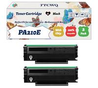 Compatible for Pantum PA210E Toner Cartridge Work for Pantum P2500 P2500W P2502 P2502W P2508W M6500NW M6500N M6500W Printers (2-Pack Black)