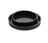 Compatible for Pentax PK K Mount Camera Body Cap Rear Lens Cap Set Black Plastic Protective Cover Lid for K1 K5 K10 K20(Camera Body Cap)