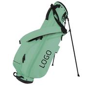 Compatible for PGM Ultra-Lightweight Golf Stand Bag, Durable Microfiber Leather Sunday Bag for Men(Green)