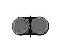 Compatible for Philips HQ2,Blade Holder Replacement Parts Suitable,Compatible for HQ20 HQ282 HQ262 HS100,Razor Blades Durable and High Quality(1 Bracket+2 Cutter Head Suit)