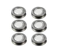 Compatible For Philips，HQ3 HQ32 HQ36 HQ40 HQ300 Razor Blade For Men,6Pcs Shaver Head Replacement Shaver Blade