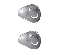 Compatible For Philips，S5080 S5095 S5077 S5351 Cross Stitch Transparent Protective Cover Replace Shaver Razor Blade Assembly Cover(2pcs)